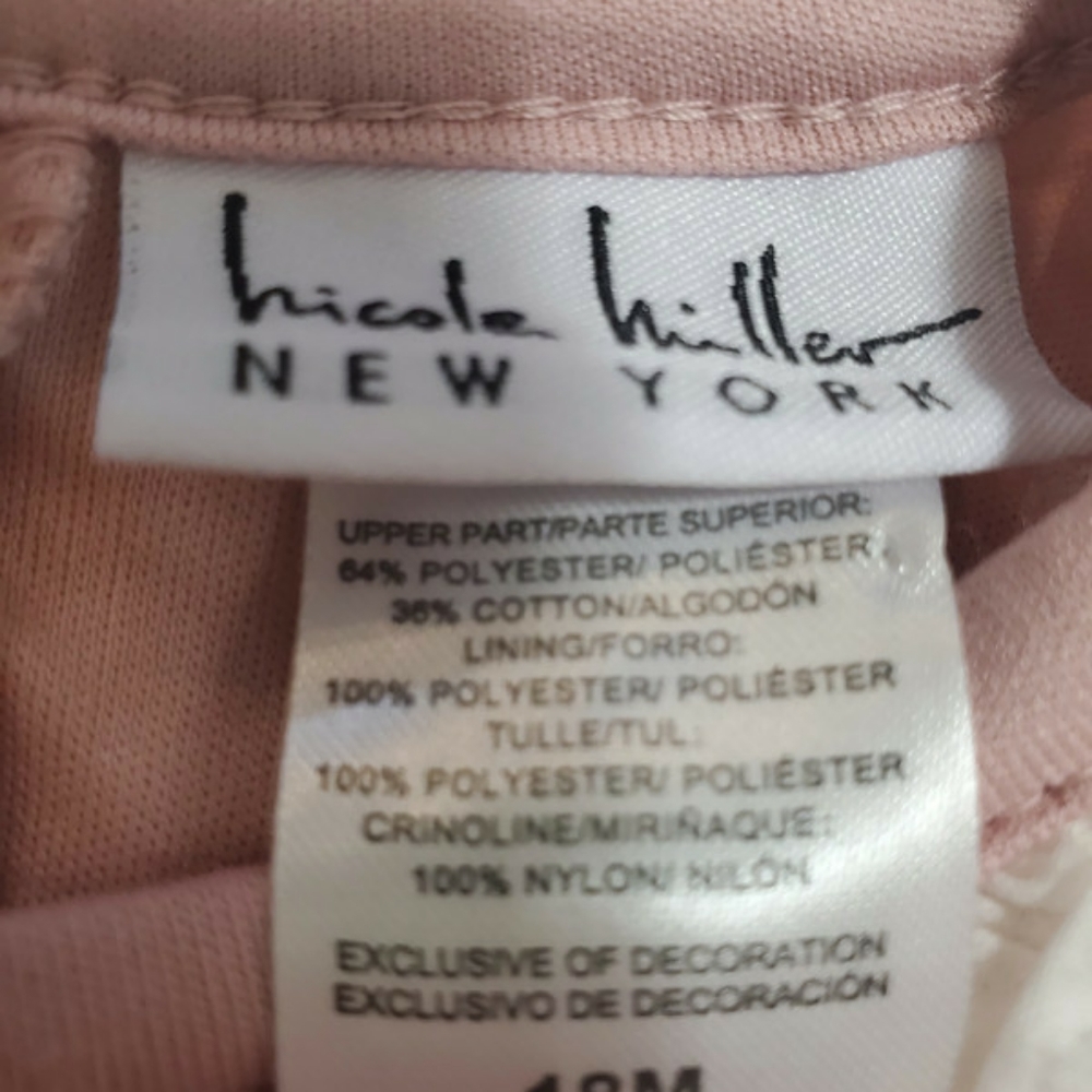 NWT 18M baby girl 3 piece Nicole Miller Dress - Picture 5 of 9
